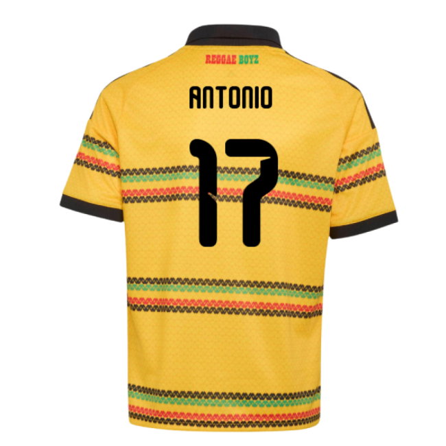2026-2027 Jamaica Home Shirt (Kids) (Antonio 17)-SoccerKits Hub | Buy Soccer Jerseys Online